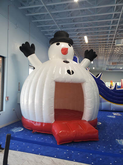 Snowman indoor Amusement Park Texas