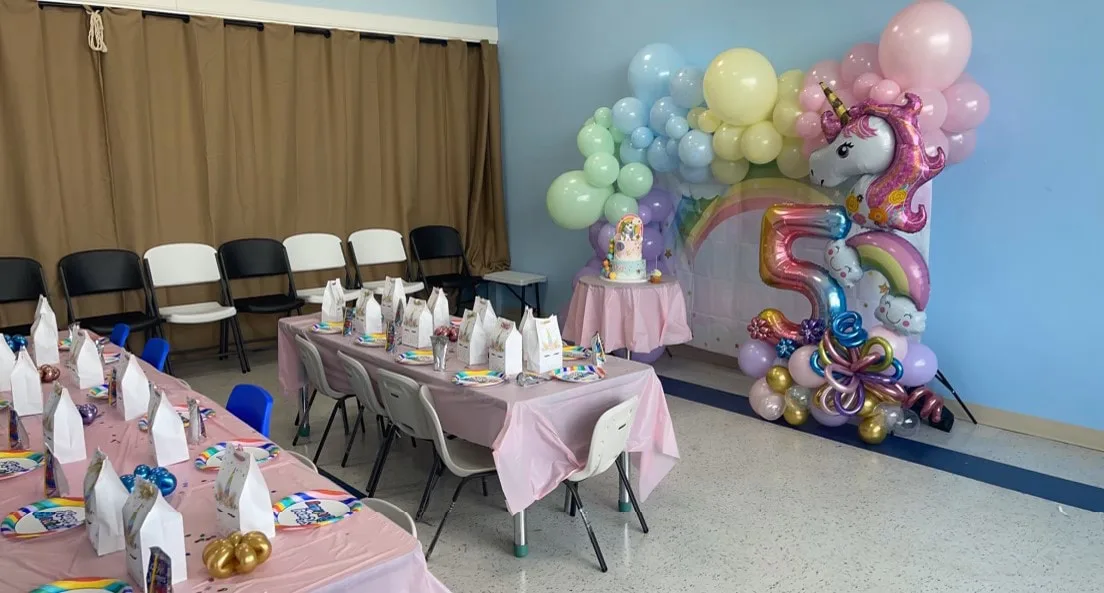 Kids birthday party decoration