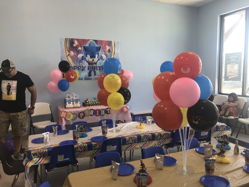Kids birthday party decoration