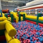 Foam pit, Snowy fun