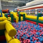 Foam pit, Snowy fun