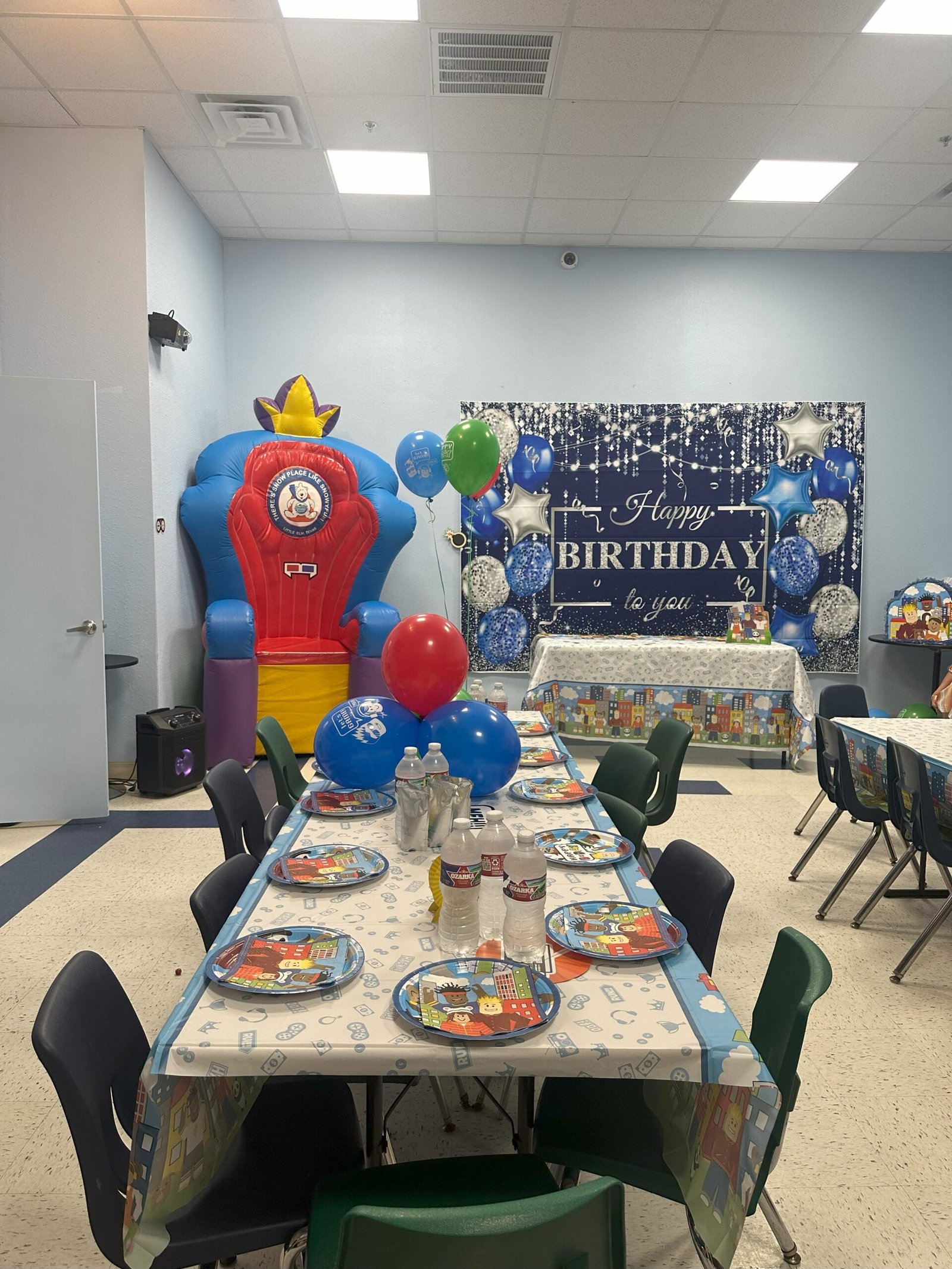 Kids birthday party private room