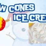 Snow cone, Ice cream