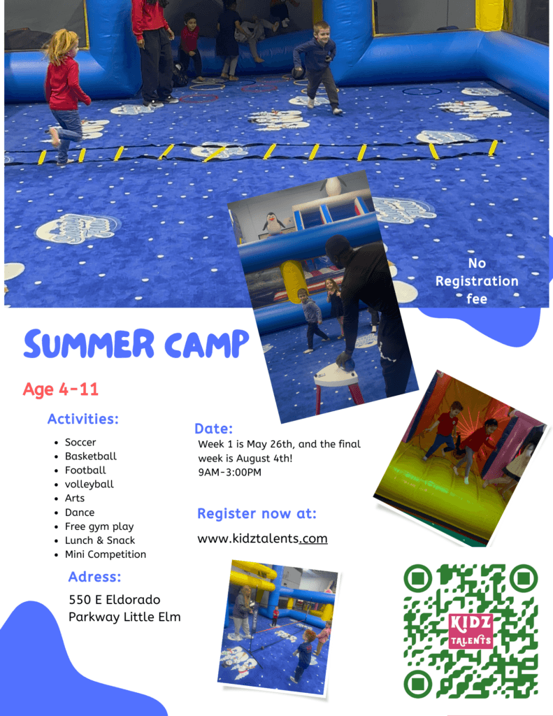 Snowy fun & Kidztalents Fun Summer camp