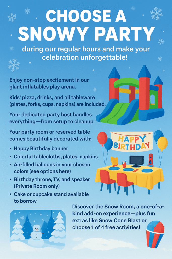 Best Kids Birthday Party Place & Indoor Play Center