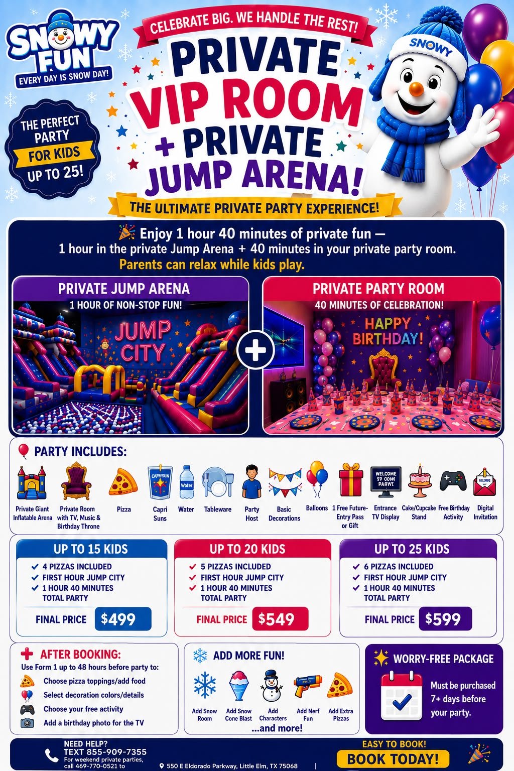 Private Birthday Party